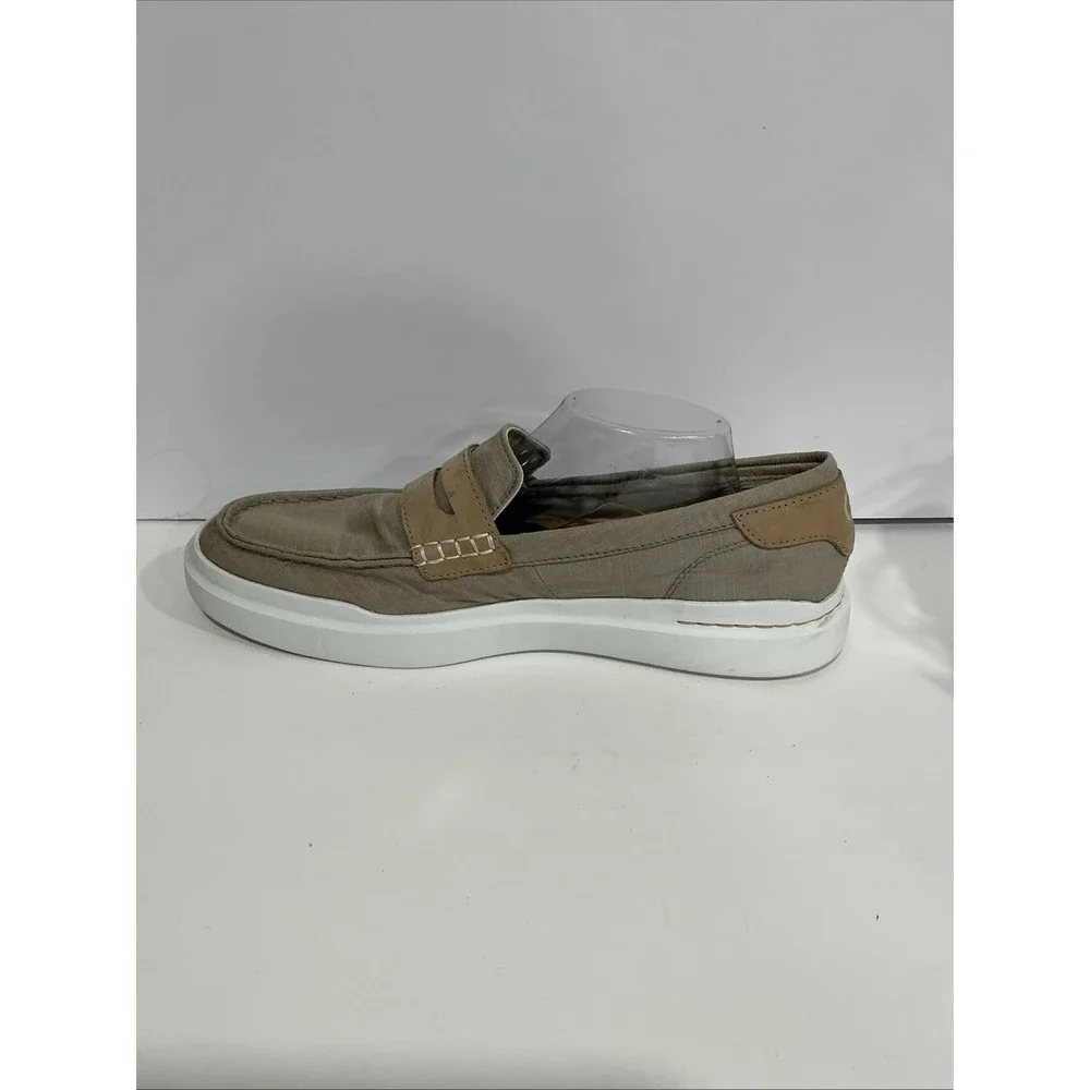 Cole Haan Grand 360 Penny Loafers Mens Size 11M Beige Slip On Boat Shoe C35480 - Picture 3 of 8